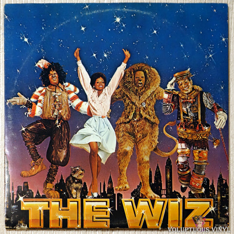 Various ‎– The Wiz (Original Motion Picture Soundtrack) vinyl record front cover