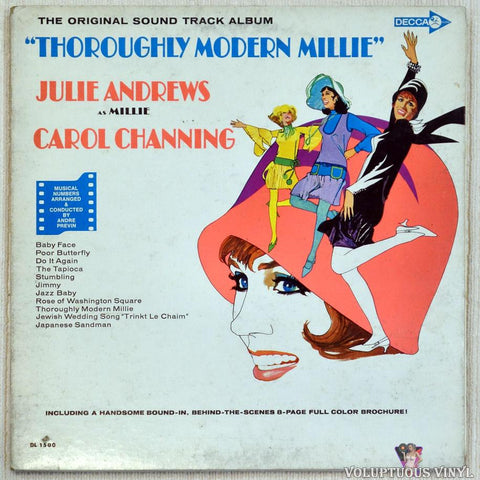 Various ‎– Thoroughly Modern Millie vinyl record front cover