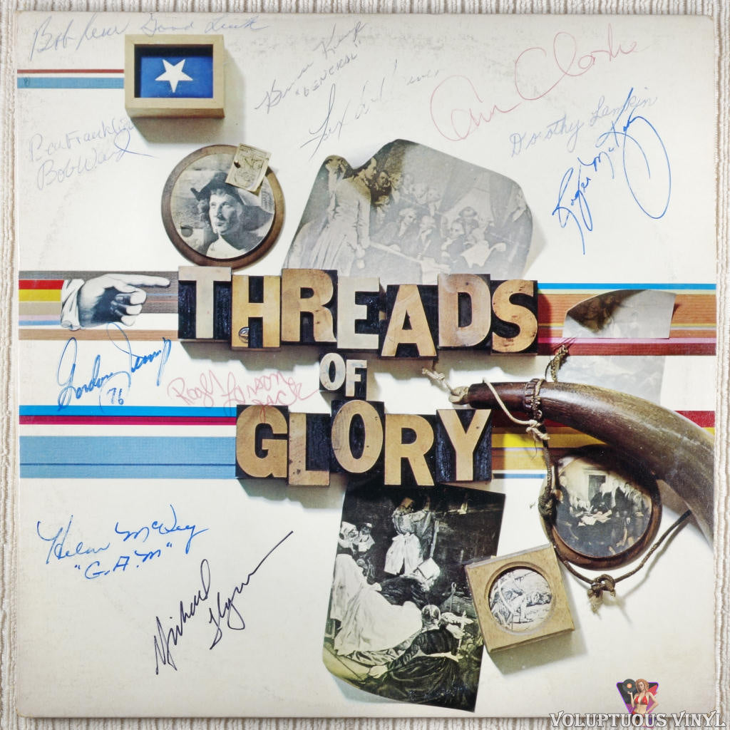 Various – Threads Of Glory vinyl record front cover