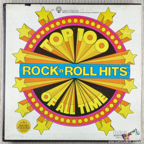 Various – Top 100 Rock N' Roll Hits vinyl record front cover