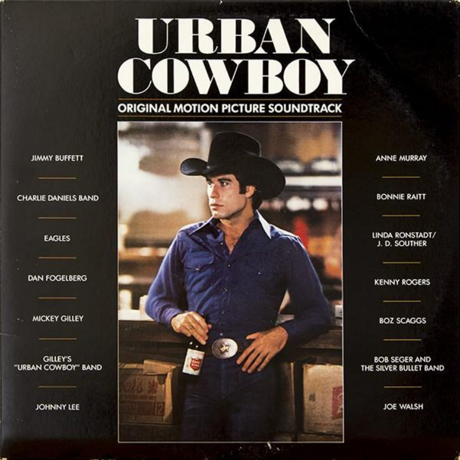 Various ‎– Urban Cowboy (Original Motion Picture Soundtrack) vinyl record front cover
