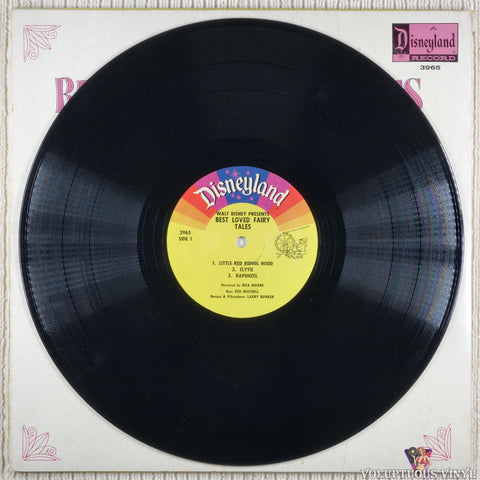 Various – Walt Disney Presents Best Loved Fairy Tales vinyl record