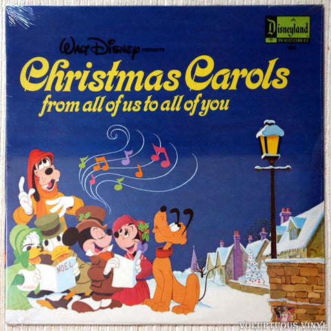 Various – Walt Disney Presents Christmas Carols From All Of Us To All Of You (1973) Mono, SEALED & Used