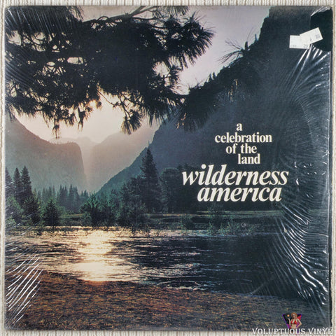 Various ‎– Wilderness America, A Celebration Of The Land vinyl record front cover