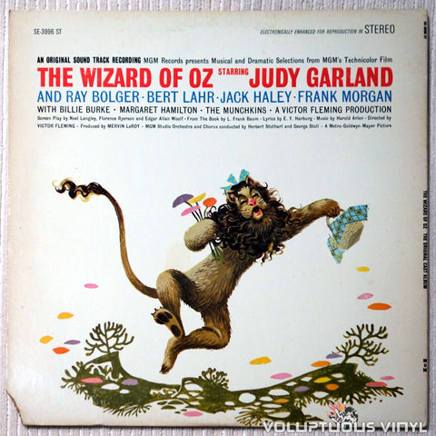 Various ‎– The Wizard Of Oz - Vinyl Record - Back Cover