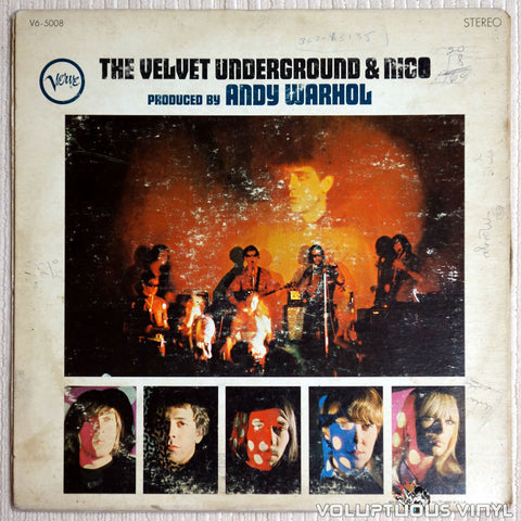 The Velvet Underground & Nico ‎– The Velvet Underground & Nico - Vinyl Record - Back Cover