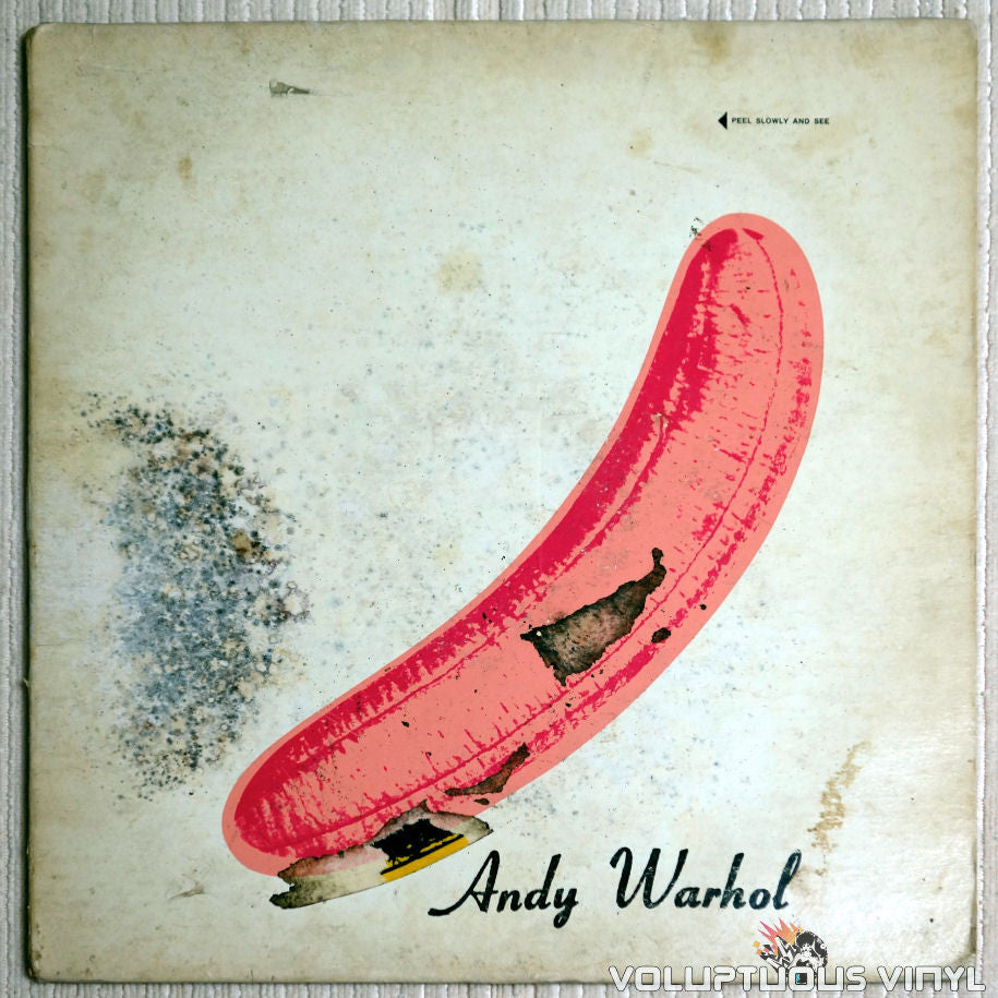 The Velvet Underground & Nico ‎– The Velvet Underground & Nico - Vinyl Record - Front Cover - Andy Warhol Banana 