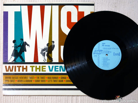 The Ventures ‎– Twist With The Ventures vinyl record