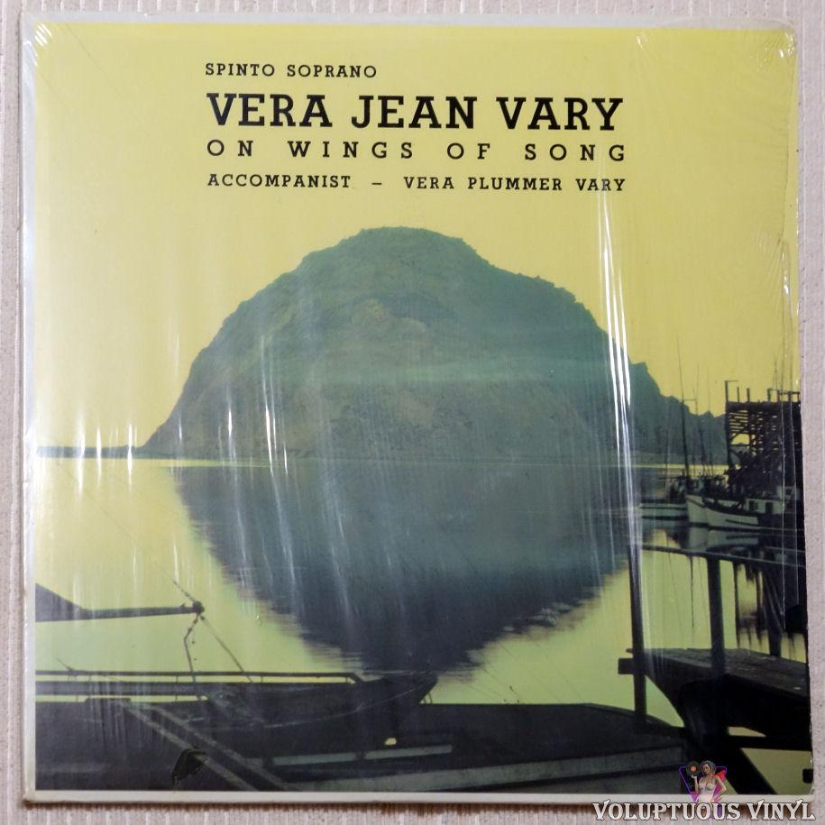 Vera Jean Vary ‎– On Wings Of Song vinyl record front cover
