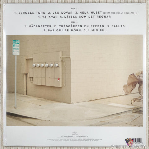 Veronica Maggio ‎– Handen I Fickan Fast Jag Bryr Mig vinyl record back cover