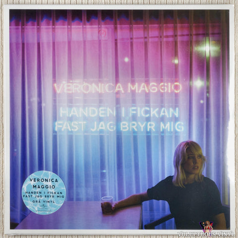 Veronica Maggio ‎– Handen I Fickan Fast Jag Bryr Mig vinyl record front cover
