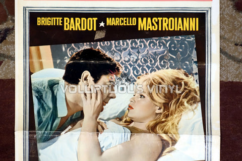 A Very Private Affair Italian movie poster Brigitte Bardot