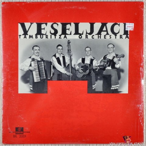 Veseljaci Tamburitza Orchestra ‎– Veseljaci Tamburitza Orchestra vinyl record front cover