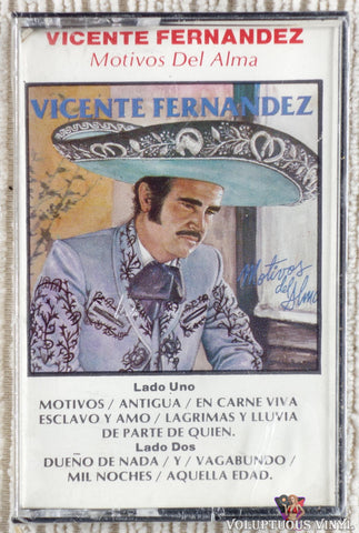 Vicente Fernandez – Motivos Del Alma cassette tape front cover