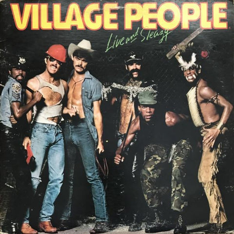 Village People – Live And Sleazy (1979) 2xLP