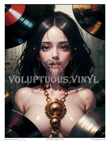 Vinyl Vixen Art Print