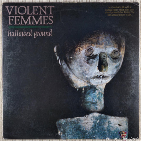 Violent Femmes ‎– Hallowed Ground vinyl record front cover