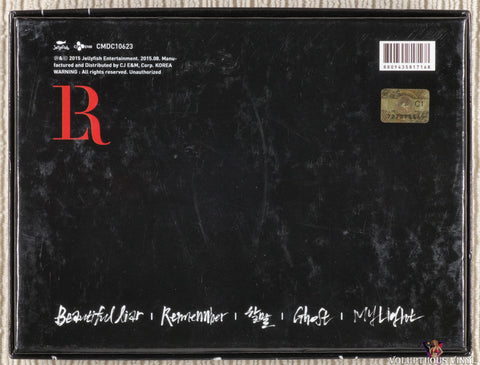 VIXX LR – Beautiful Liar CD back cover
