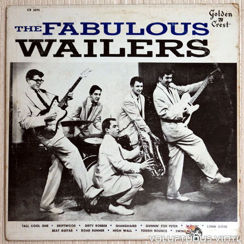 The Wailers ‎– The Fabulous Wailers - Vinyl Record - Front Cover