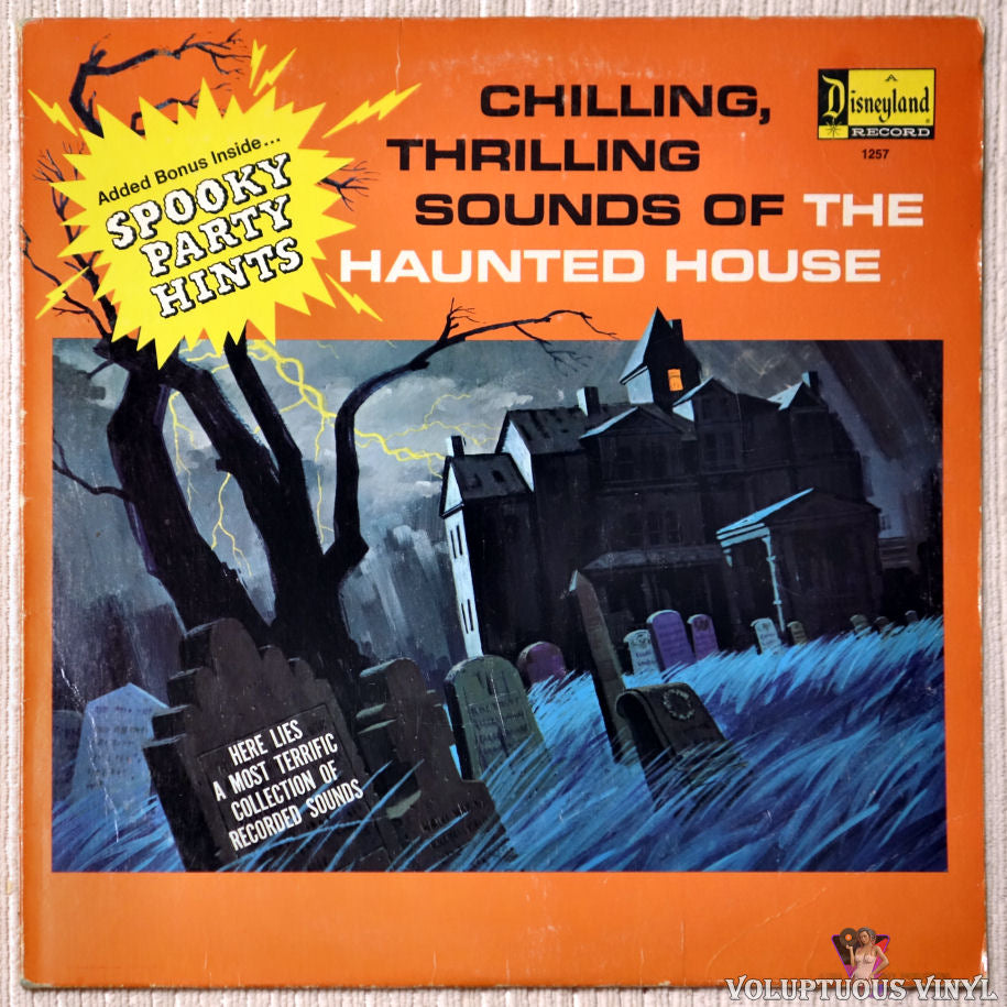 Disney Chilling Thrilling Sounds Haunted House 2507 Vinyl Record