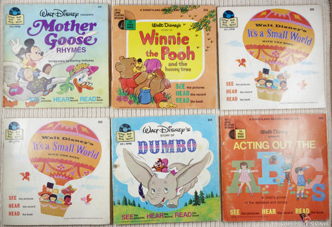 Various – Walt Disney Read Along Book And Record vinyl records