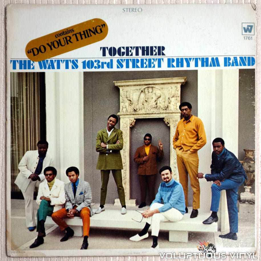 The Watts 103rd Street Rhythm Band ‎– Together - Vinyl Record - Front Cover