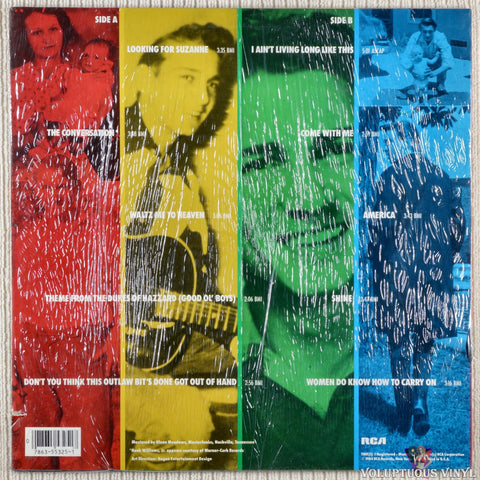 Waylon Jennings – Waylon's Greatest Hits Vol.2 vinyl record back cover