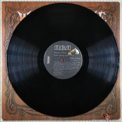 Waylon Jennings & Willie Nelson ‎– Waylon & Willie vinyl record