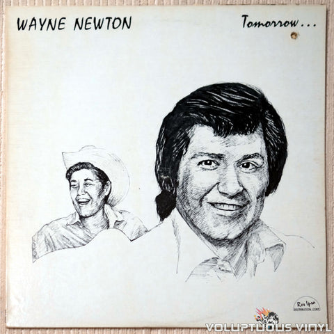 Wayne Newton ‎– Tomorrow - Vinyl Record - Front Cover