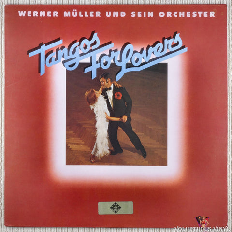 Werner Müller Und Sein Orchester – Tangos For Lovers vinyl record front cover