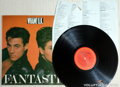 Wham! – Fantastic vinyl record