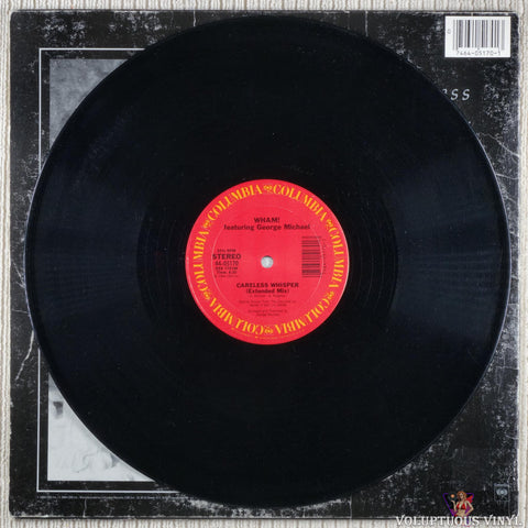 Wham! Featuring George Michael – Careless Whisper vinyl record