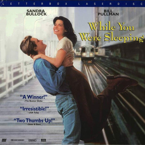 While You Were Sleeping (1995) Sandra Bullock LaserDisc