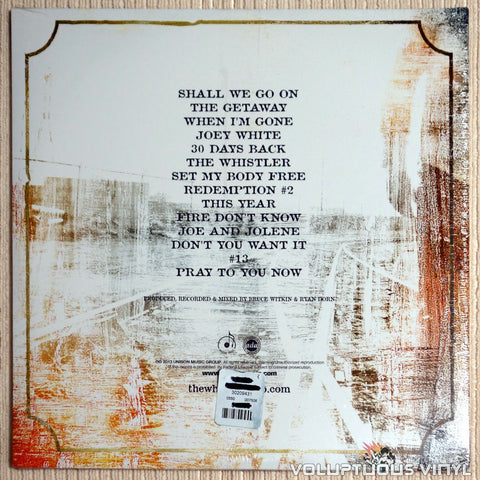 The White Buffalo ‎– Shadows, Greys & Evil Ways - Vinyl Record - Back Cover