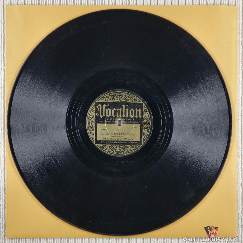 Whoopee John Wilfahrt – Cuckoo Waltz / Oh Susanna shellac Side A