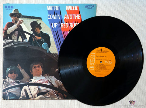 Willie And The Red Rubber Band ‎– We're Comin' Up vinyl record 