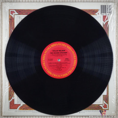 Willie Nelson ‎– Red Headed Stranger vinyl record