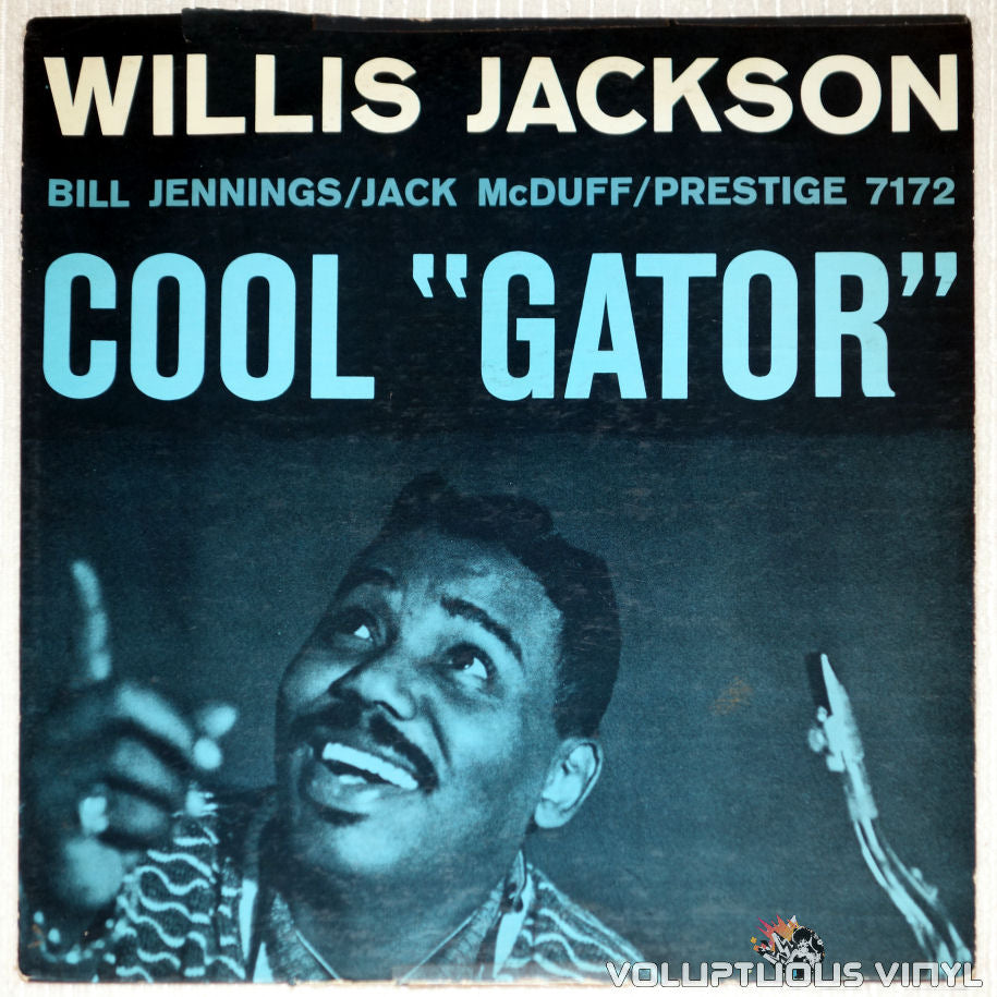 Willis Jackson ‎– Cool "Gator" - Vinyl Record - Front Cover