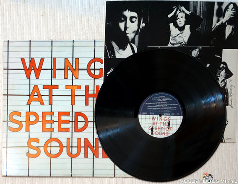 Wings ‎– At The Speed Of Sound vinyl record