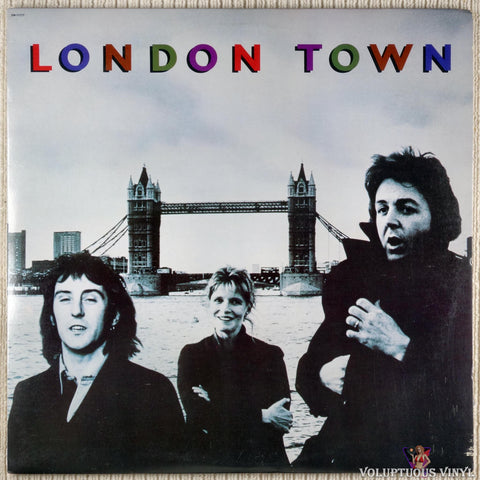 Wings ‎– London Town (1978) w/Poster
