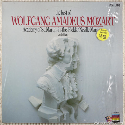 Wolfgang Amadeus Mozart – The Best Of Wolfgang Amadeus Mozart vinyl record front cover