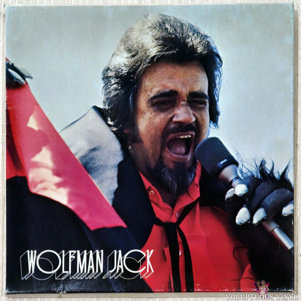 Wolfman Jack ‎– The United States Air Force Presents Wolfman Jack: Series #76 vinyl record front cover