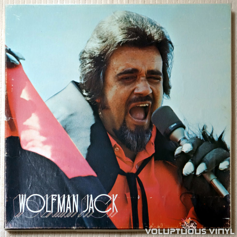 Wolfman Jack ‎– The United States Air Force Presents Wolfman Jack: Series #54 - Vinyl Record - Front Cover
