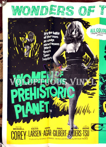 Women Of The Prehistoric Planet (1966) British Quad Poster