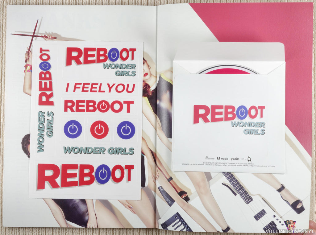 Wonder Girls ‎– Reboot (2015) CD, Album – Voluptuous Vinyl Records