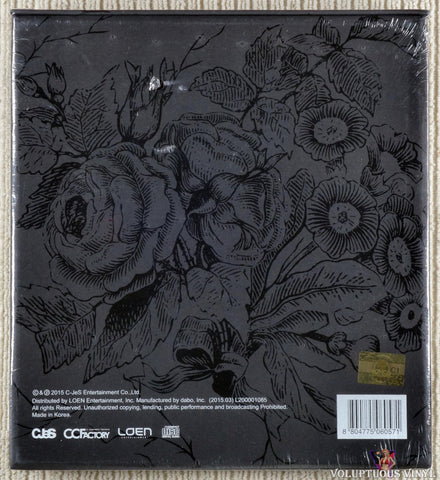 XIA – Flower CD back cover
