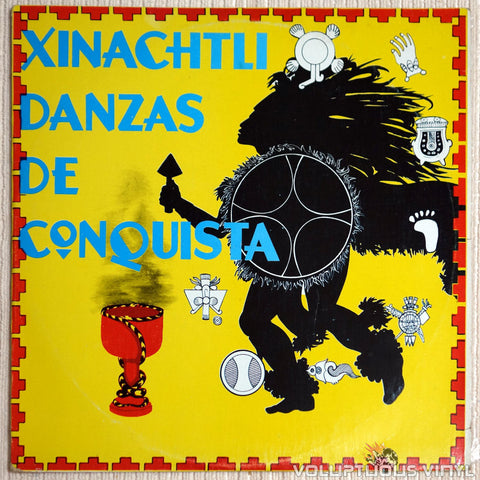 Xinachtli Danzas De Conquista - Vinyl Record - Front Cover