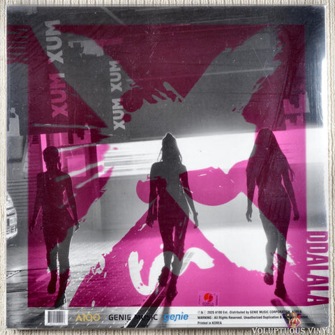 XUM – Ddalala CD back cover