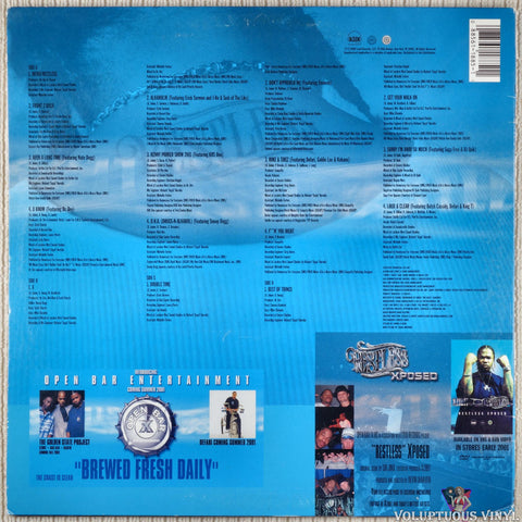 Xzibit ‎– Restless vinyl record back cover