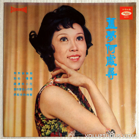 姚蘇蓉 ‎– 姚蘇蓉最新名曲 (Yao Su Yong's Latest Popular Hits) - Vinyl Record - Front Cover